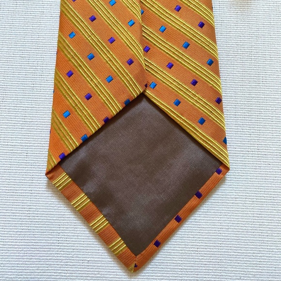 Men’s Perry Ellis Portfolio Neck Tie 100% Silk NWT - Picture 6 of 8